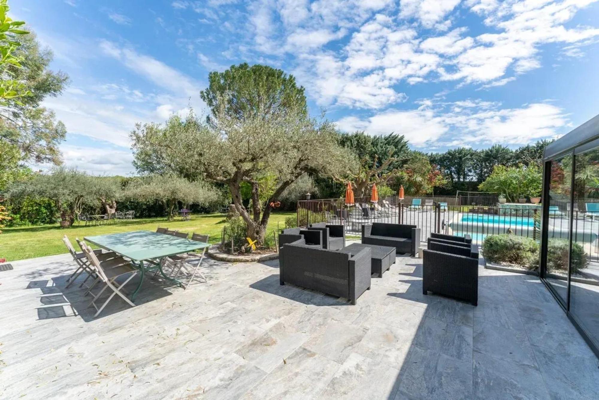 Villa Spacieuse A Vezenobres Avec Piscine Privee Екстер'єр фото