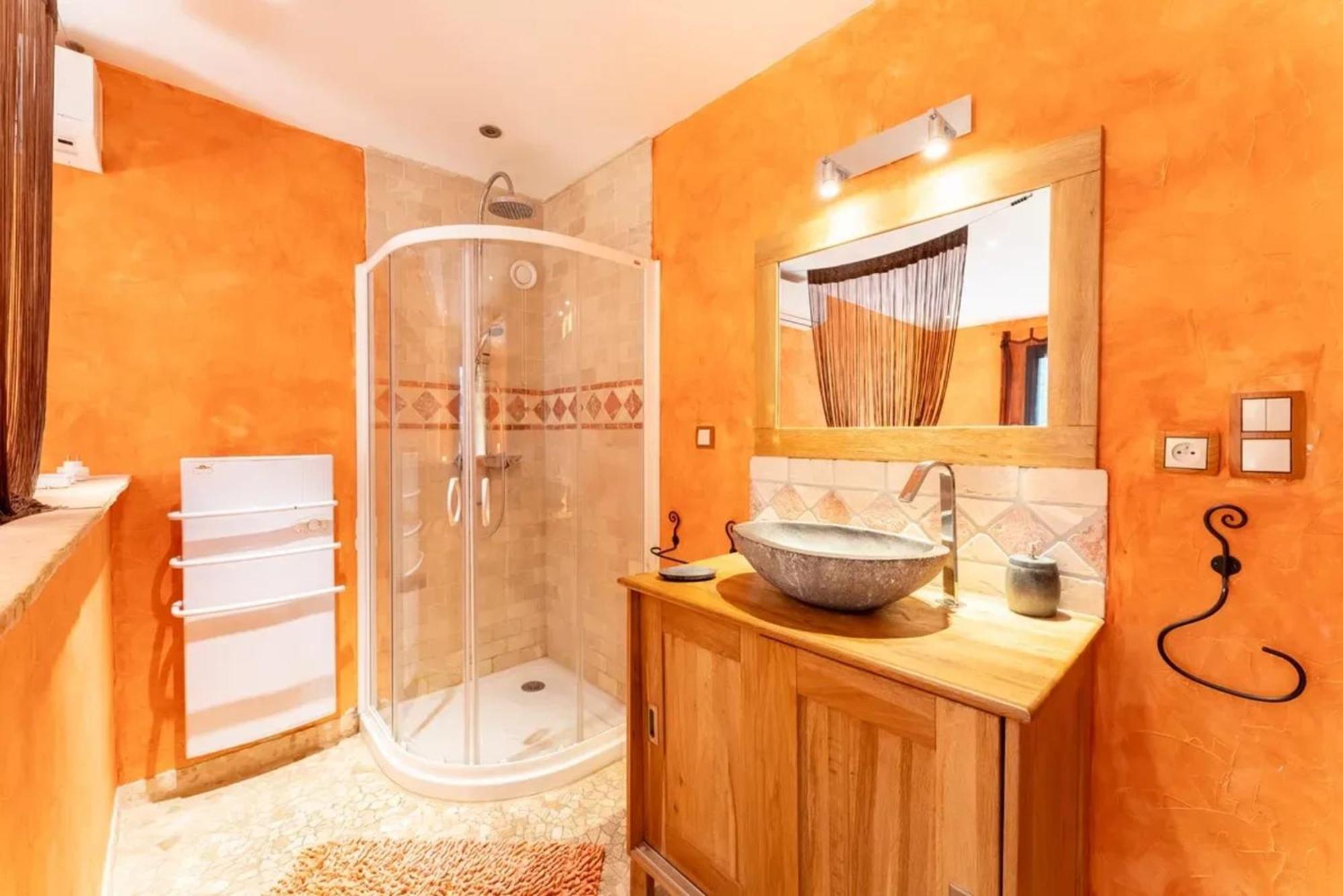 Villa Spacieuse A Vezenobres Avec Piscine Privee Екстер'єр фото